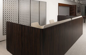 Cloak Workstation #130 Ebony + Fenix Laminate 1 - thumb