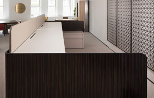 Cloak Workstation #130 Ebony + Fenix Laminate 4 - thumb