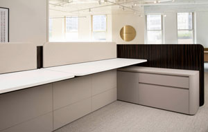 Cloak Workstation #130 Ebony + Fenix Laminate 6 - thumb