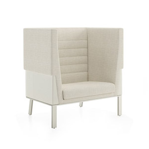 Ava High Back Lounge Chair - thumb