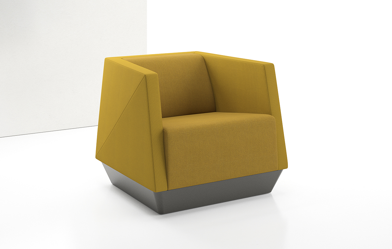 Caid Lounge Chair Plinth Base