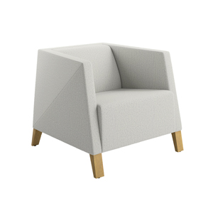 Caid Lounge Chair Wood Leg - thumb