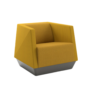 Caid Lounge Chair Plinth Base - thumb
