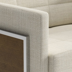 Ethos One Lounge Chair Wood Panels - thumb