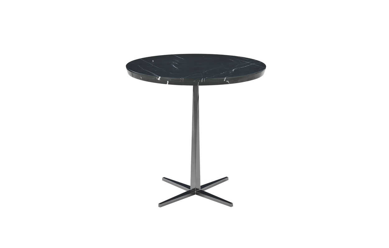 Facet Round Table Stone Top