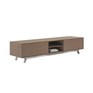 Gait™ Credenza with 2 File Drawers Center Open Shelf