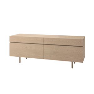Index R™ Credenza Wood Legs with Two Box/Files