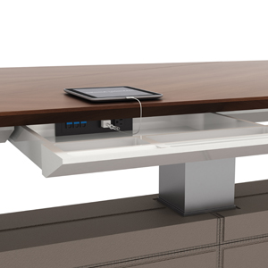 Motile Table power access
