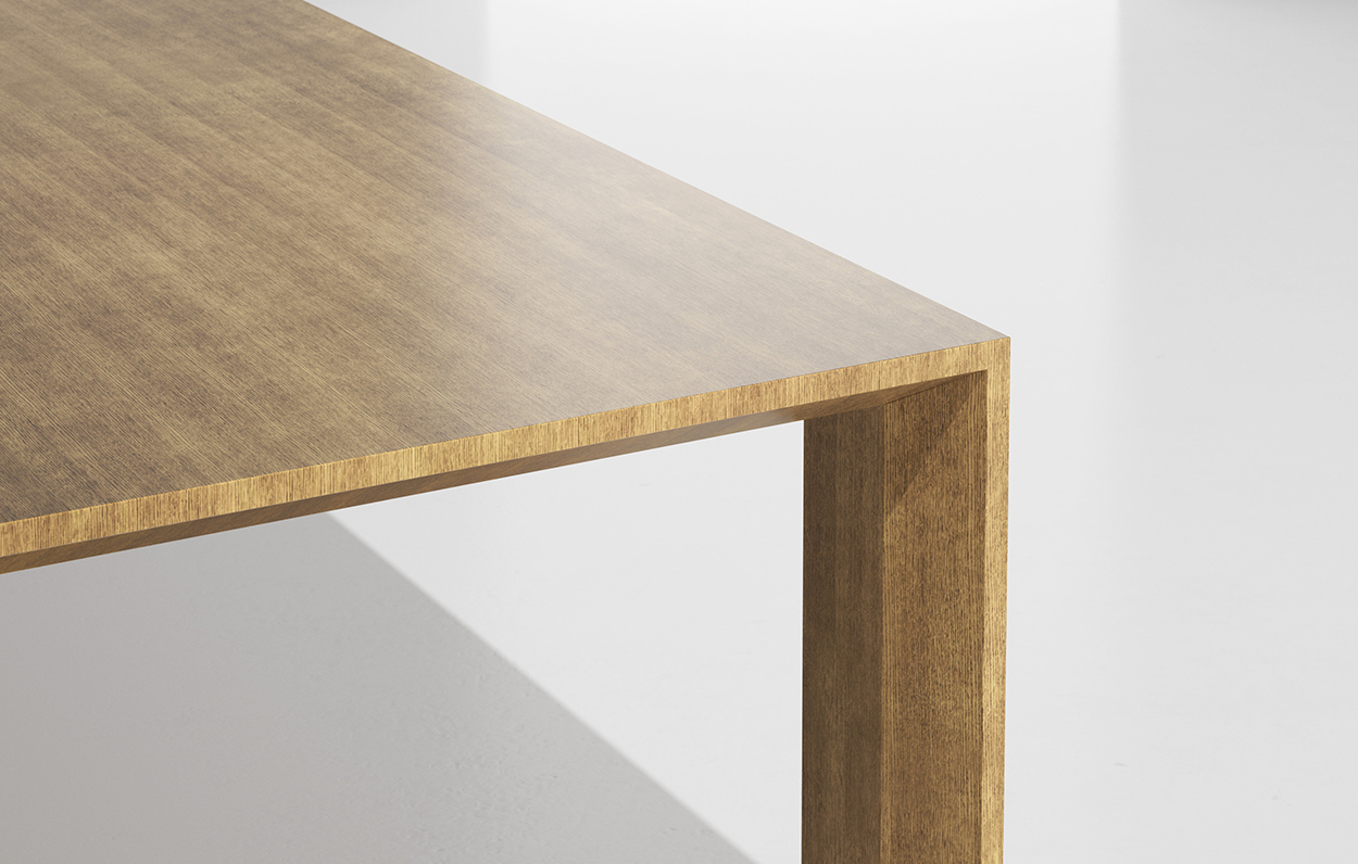 Ratio Table Detail, Oak