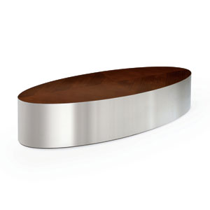 Rottet Coffee Table Oval Closed - thumb
