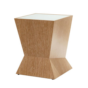 Vertex Side Table Inset Top - thumb
